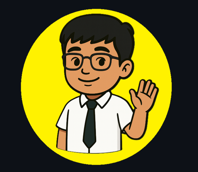Cartoon Sparsh waving